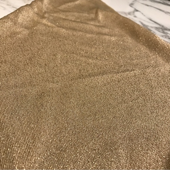 Metallic Gold Scarf - Picture 3 of 7